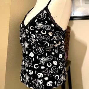 KiLLSTAR black Cami blouse